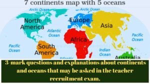 Continents and Oceans