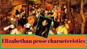 Elizabethan prose